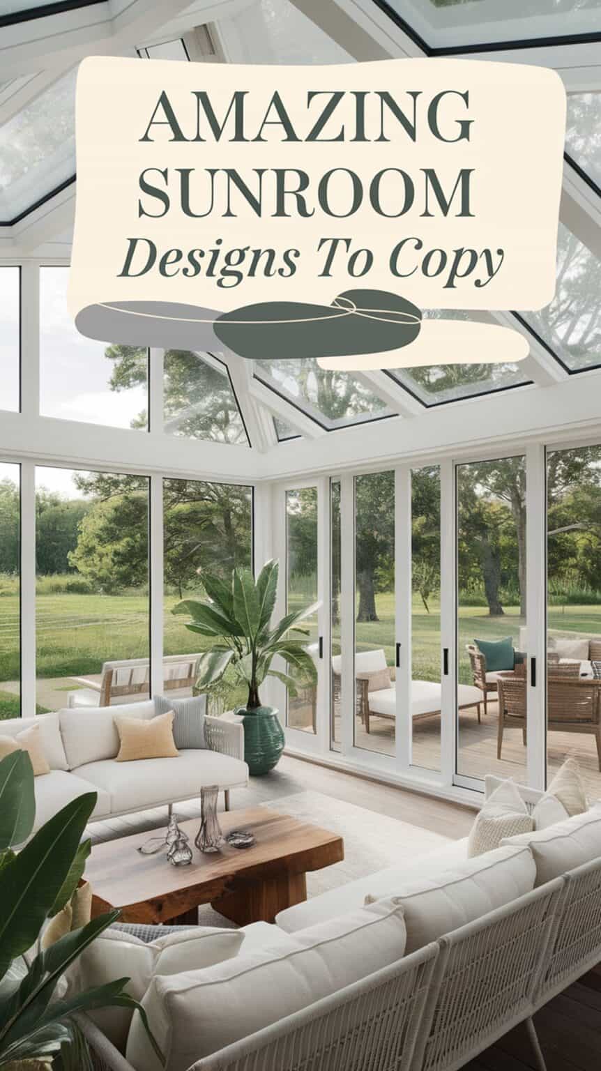 How to Style Sunroom Design Ideas That Feel Bright and Intentional ...