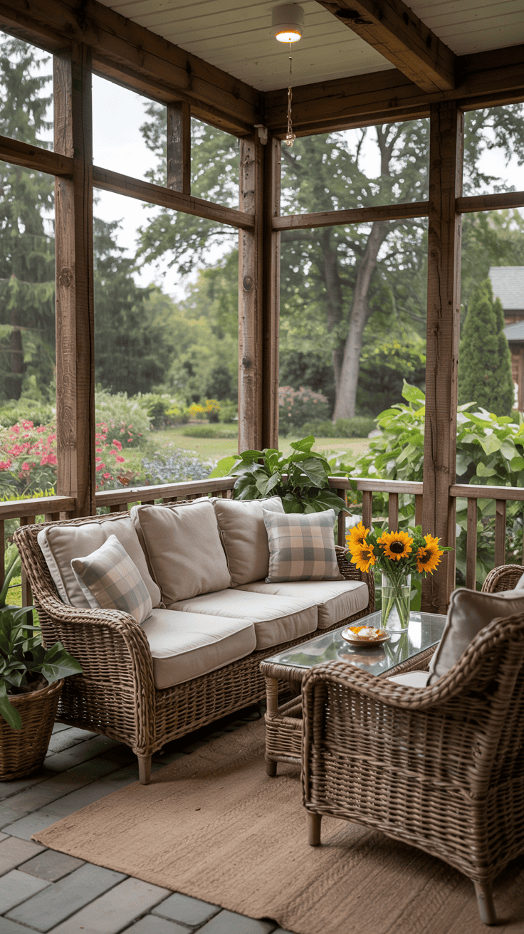 Photo inspiration: Visual Reference: Screened In Back Porch Designs That Blend Function And Style