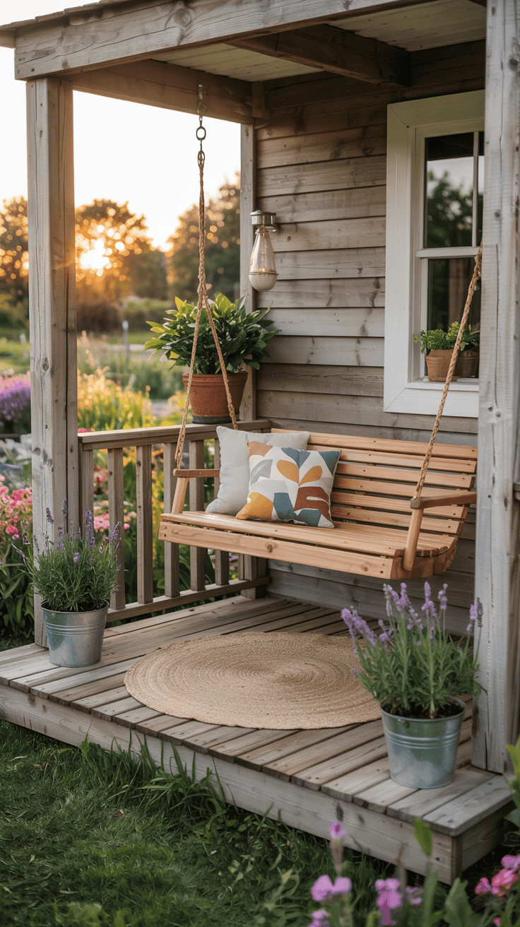 How to Apply Small Porch Decorating Ideas (No Cluttered Feeling ...