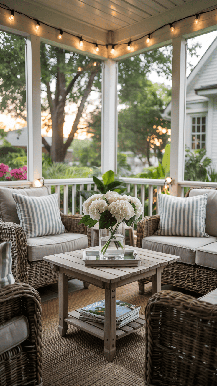 Decorating Ideas for a Screened In Porch That Feel Cozy ...