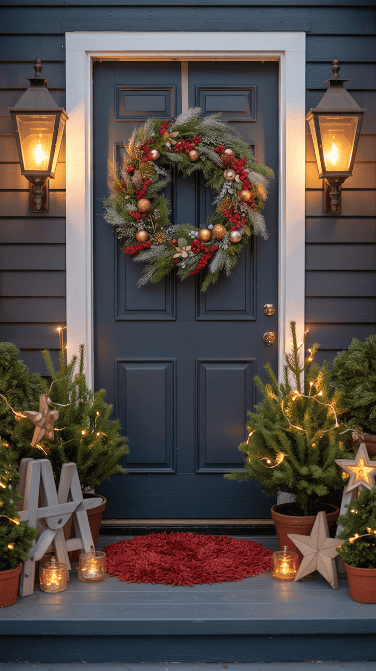 Front Porch Holiday Decor That Makes Spirits Bright - porchdecorideas.com