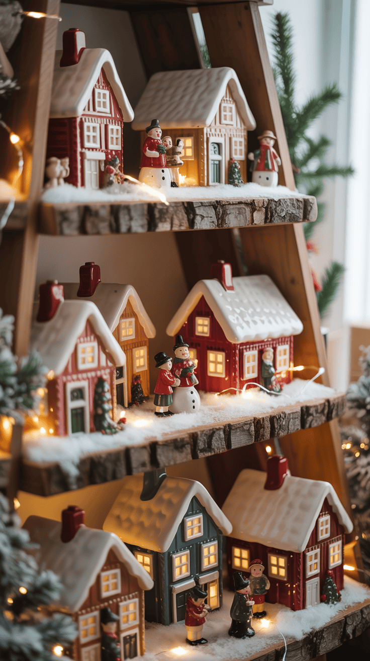 How To Build Ideas for Christmas Village Display That Tells a Story