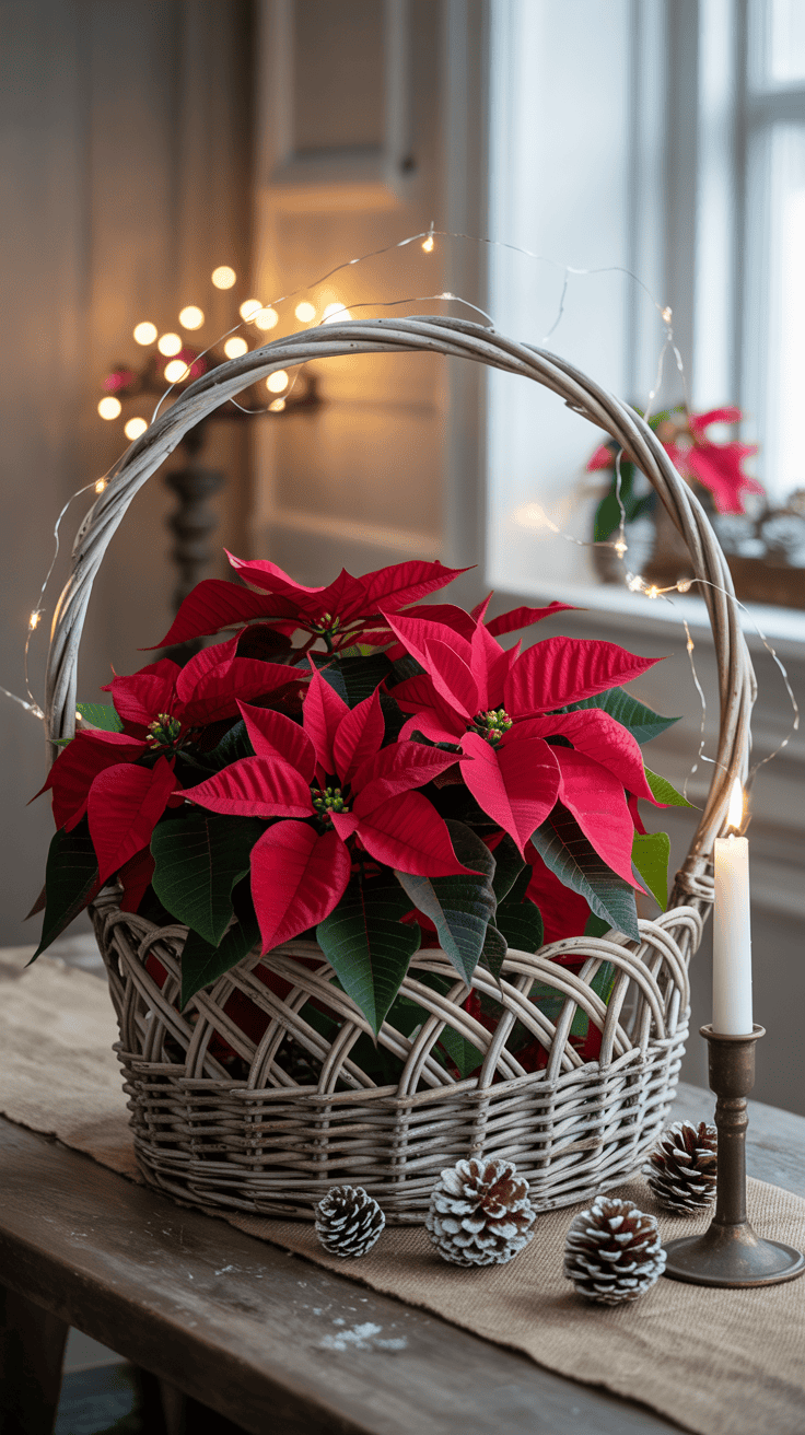 Poinsettia Centerpiece Ideas That Brighten Any Table