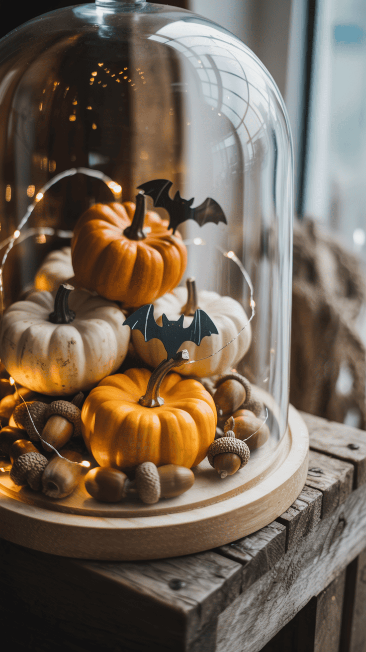 How To Style Halloween Cloche Ideas for a Spooky-Chic Display