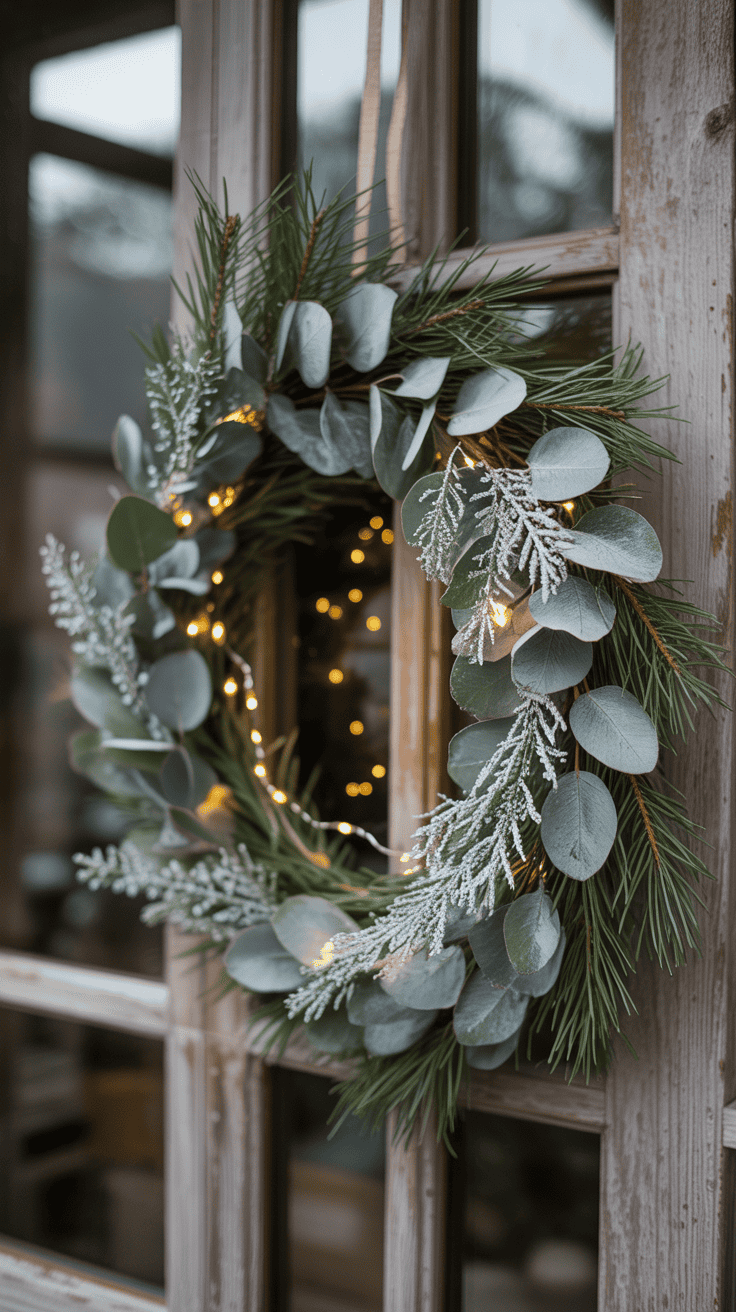 January Winter Wreath Ideas to Refresh Your Door