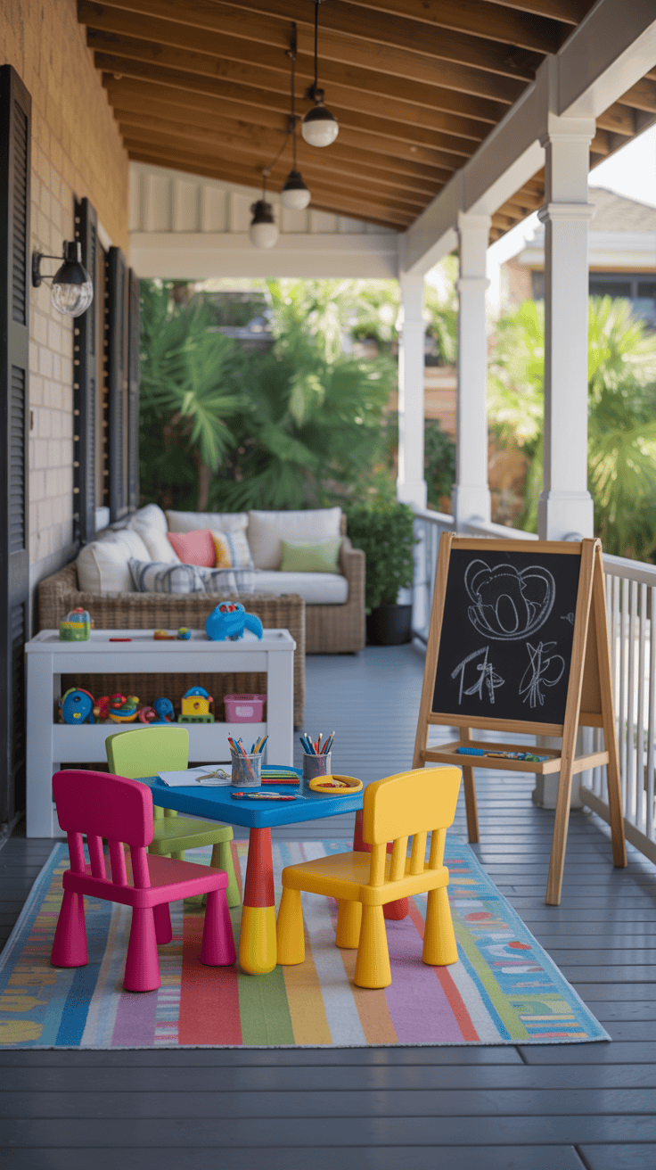 Back Porch Ideas for Creating Play Zones