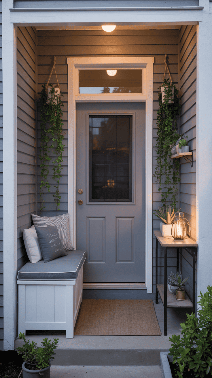 Small Front Porch Ideas for Tight Spaces