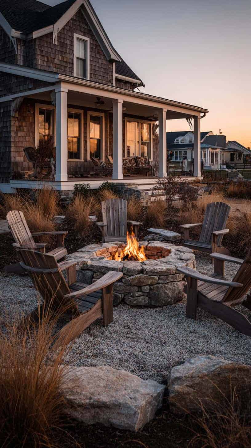 Cozy Fire Pit Nook