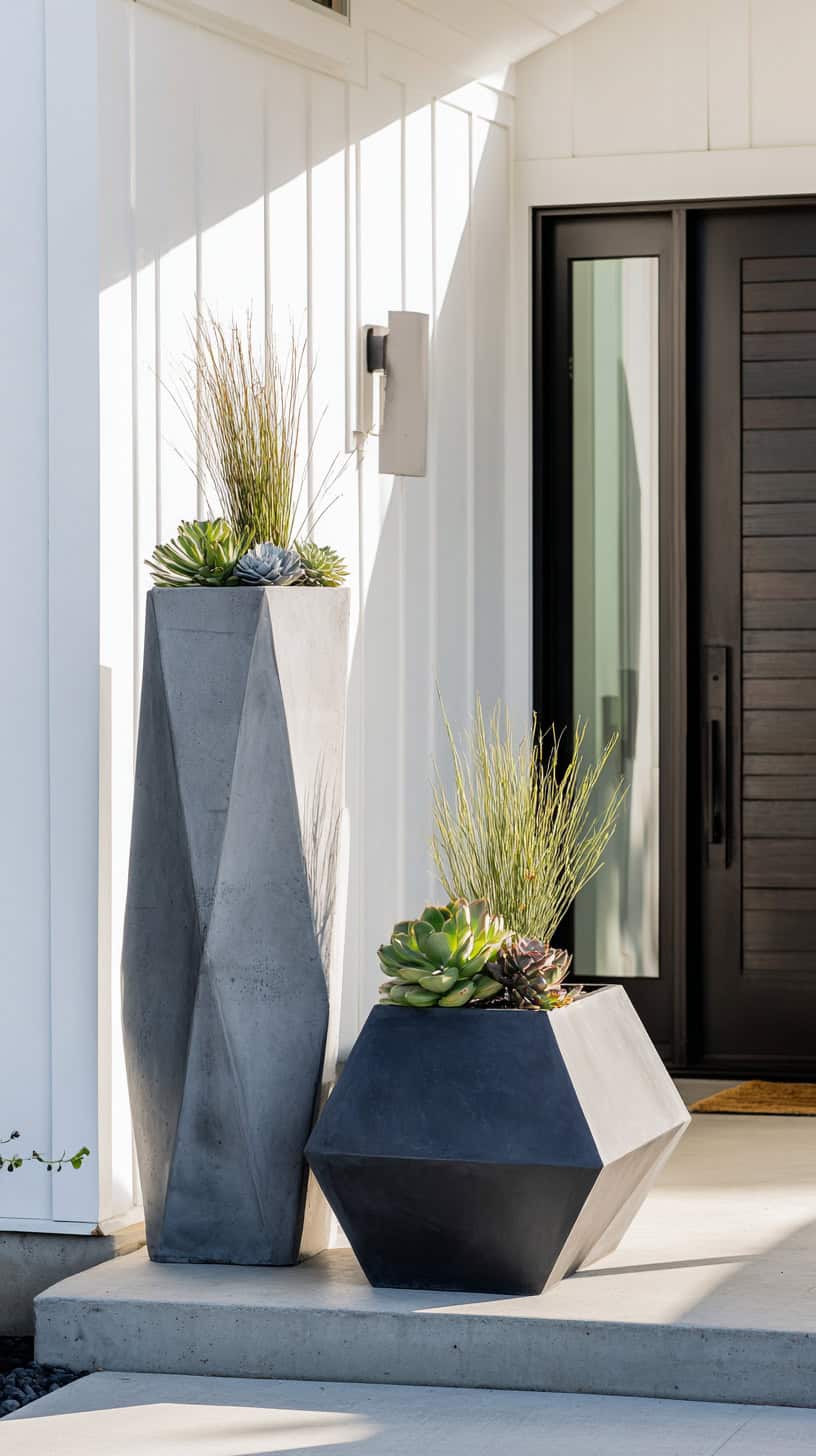 Minimalist Geometric Planters - Image 2