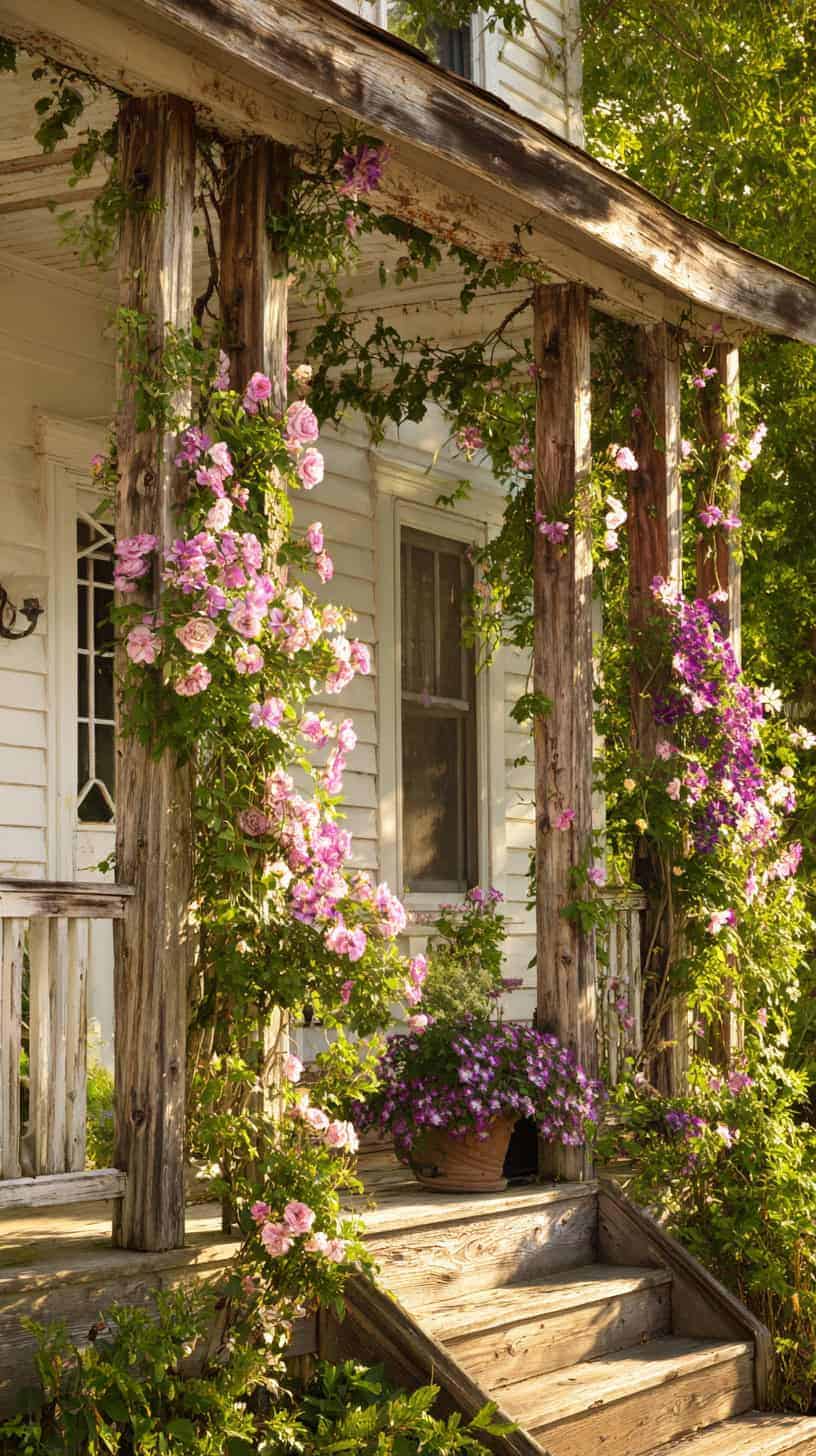 Rustic Wooden Trellises