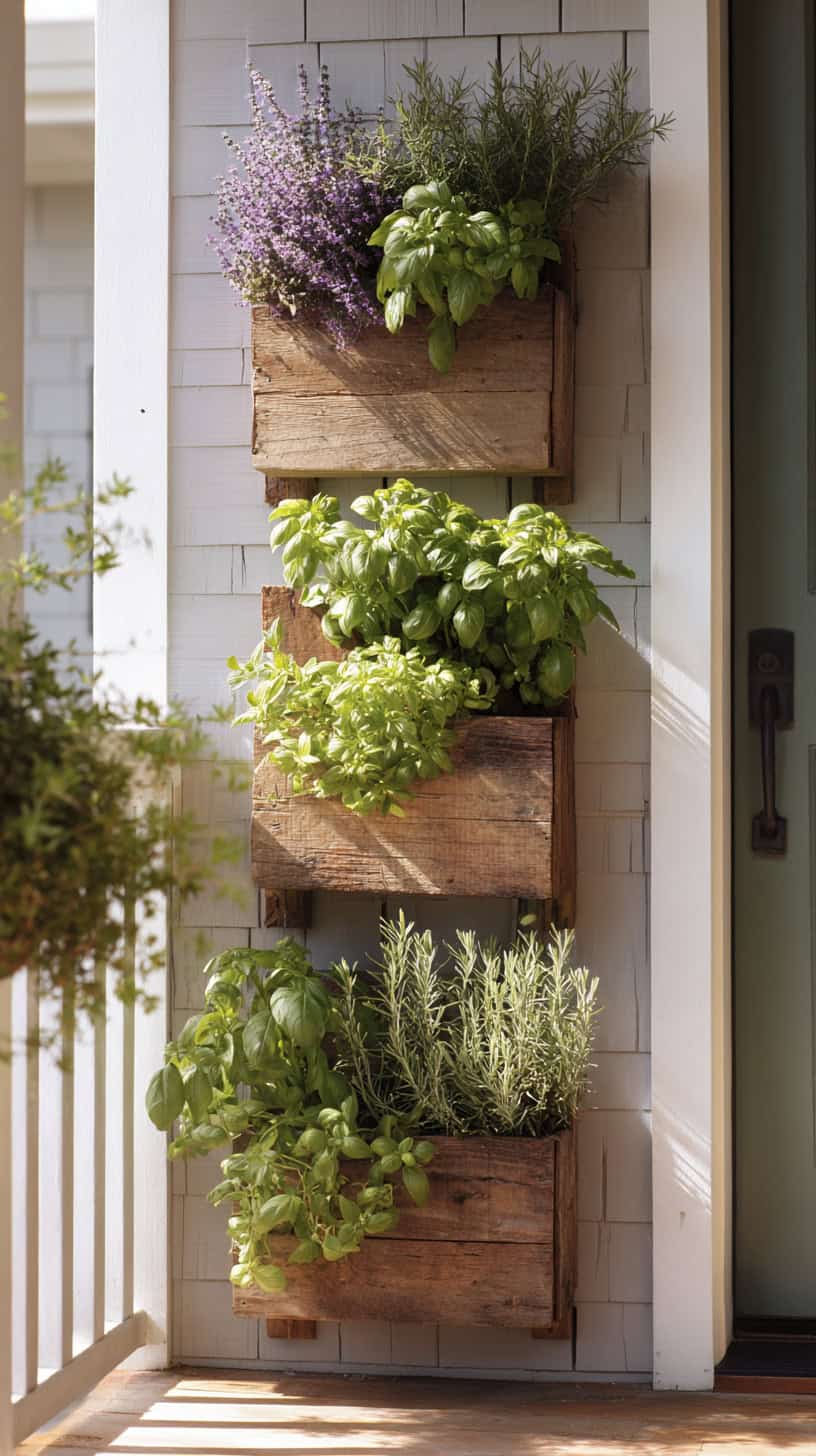 Vertical Herb Wall Planters - Image 1