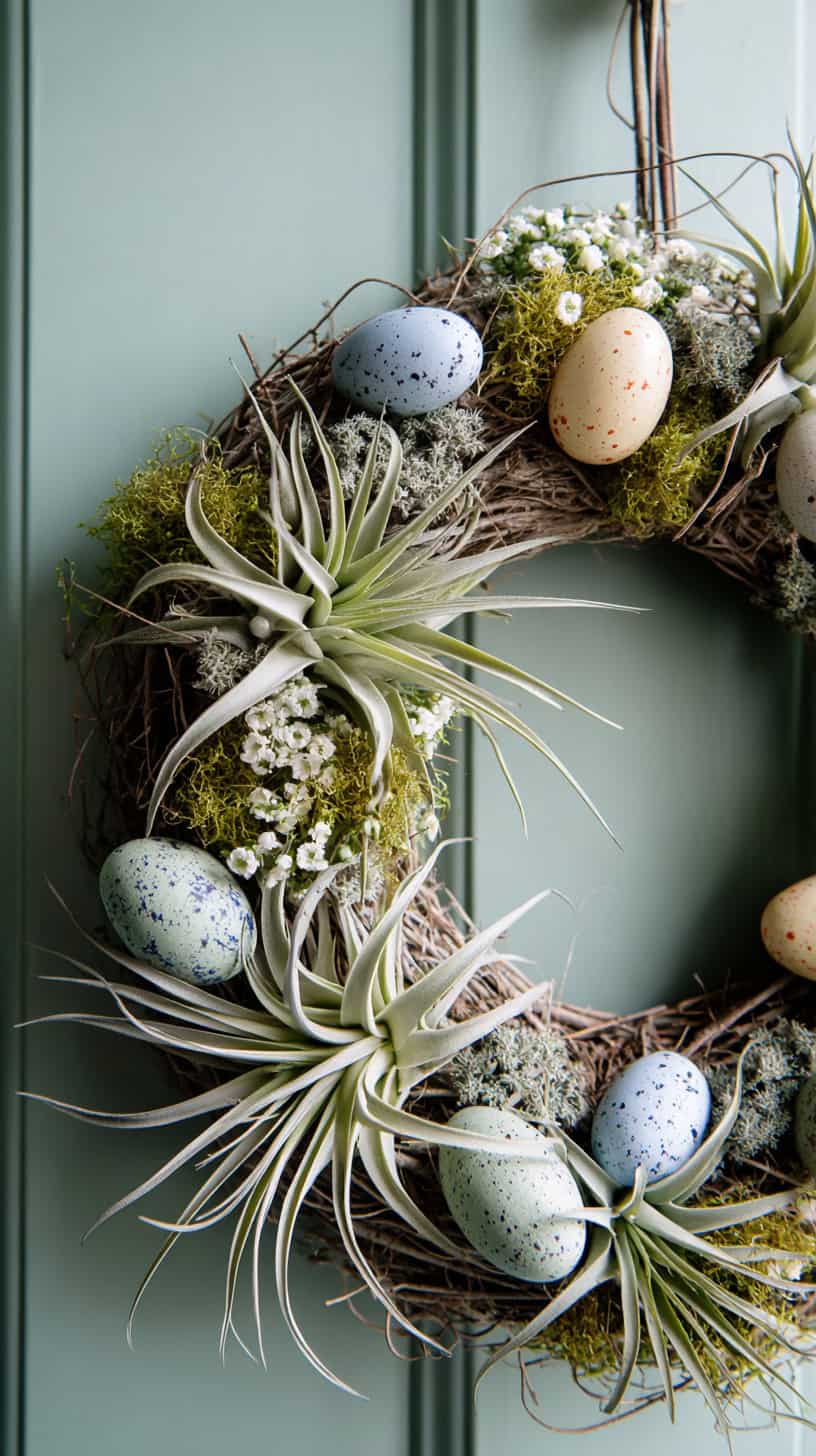 Air Plant Spring Wreath - Image 2
