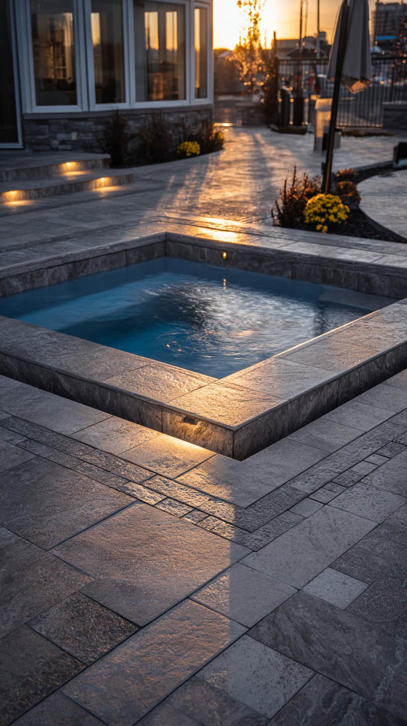 Back Patio Ideas with Jacuzzi Outdoor Magic - Image 1