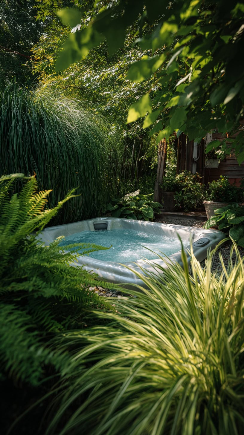 Backyard Jacuzzi Ideas and Landscaping Tips - Image 2