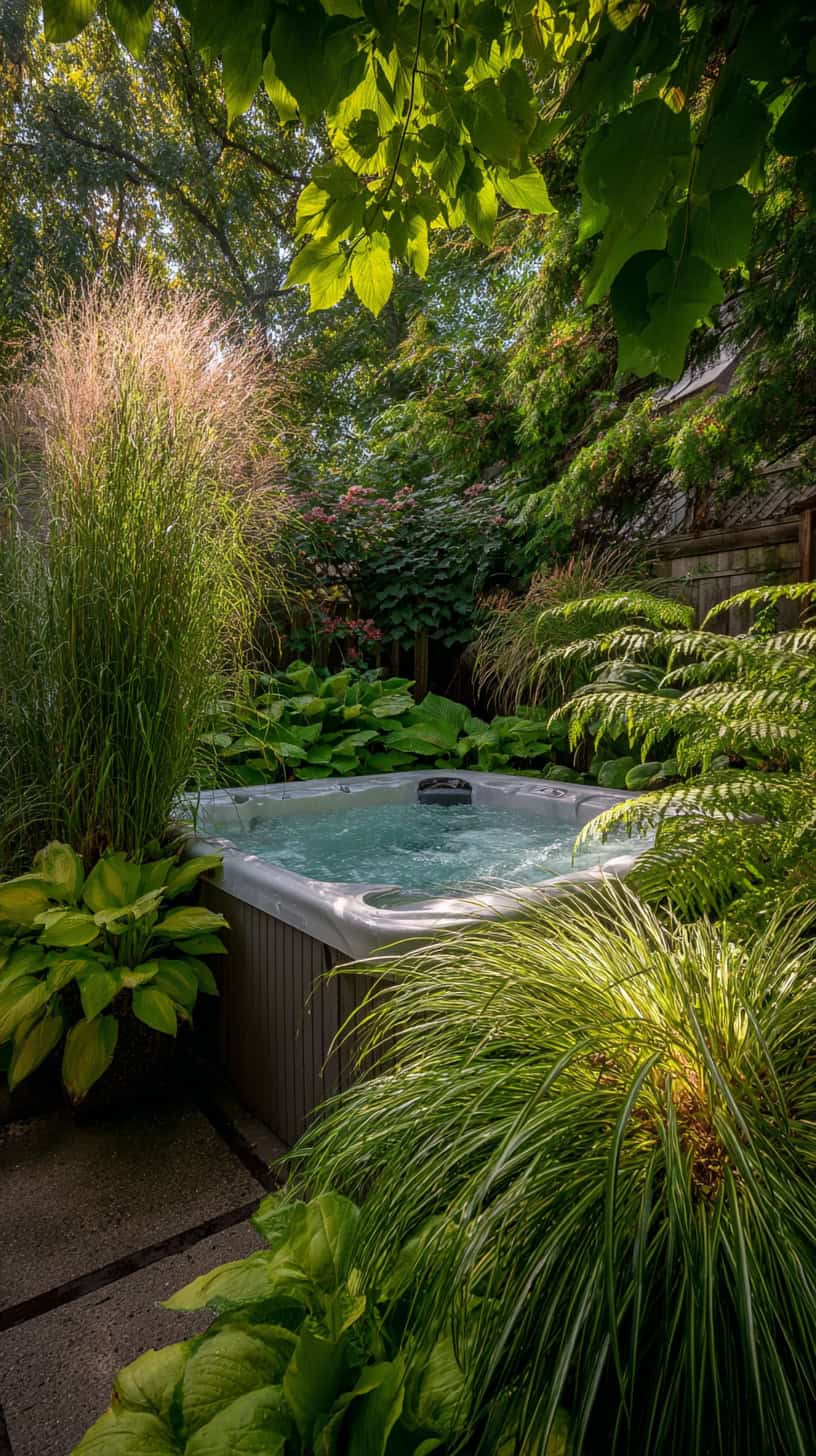 Backyard Jacuzzi Ideas and Landscaping Tips - Image 1