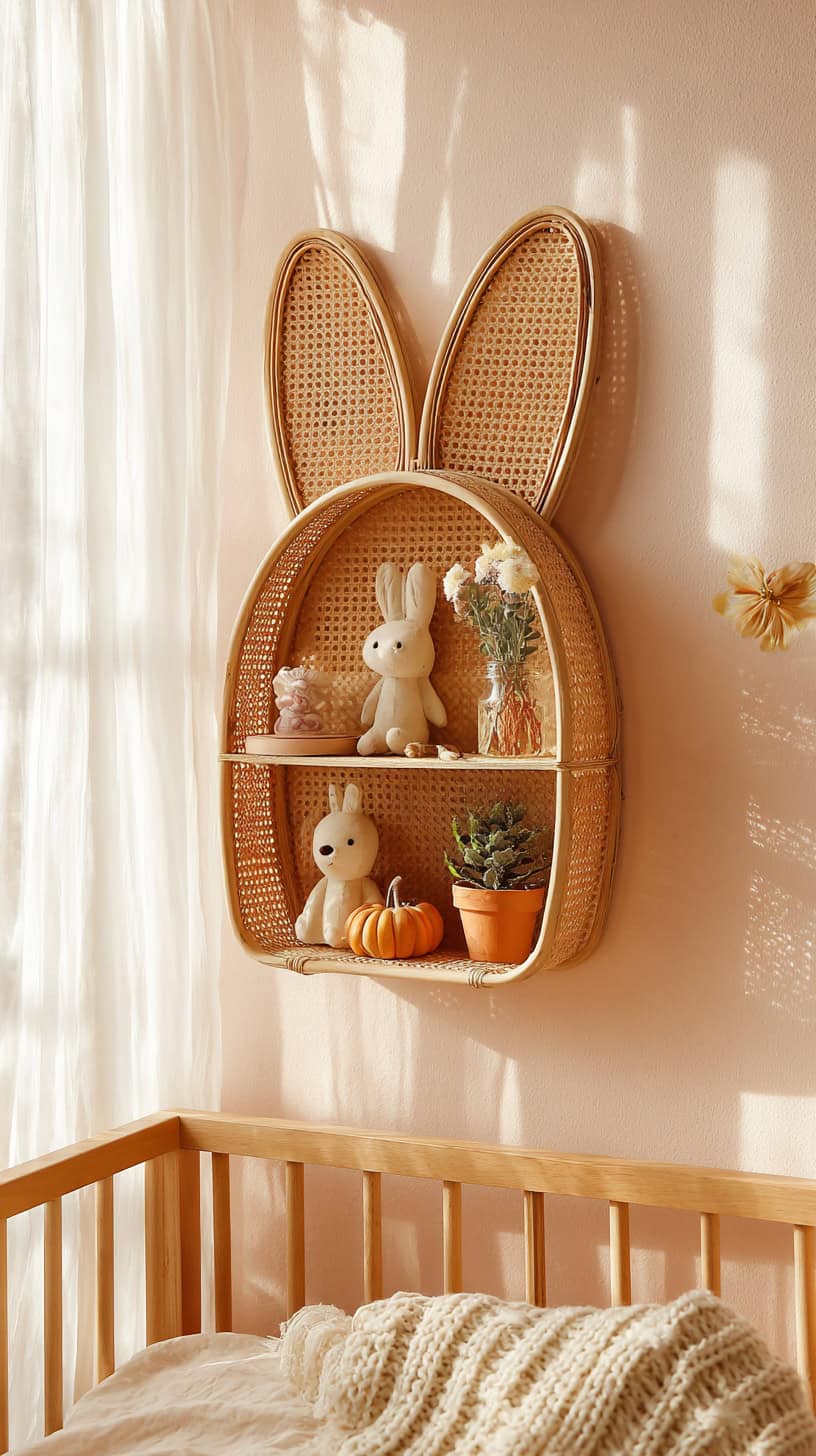 Bunny Bedroom Shelf Idea - Image 1