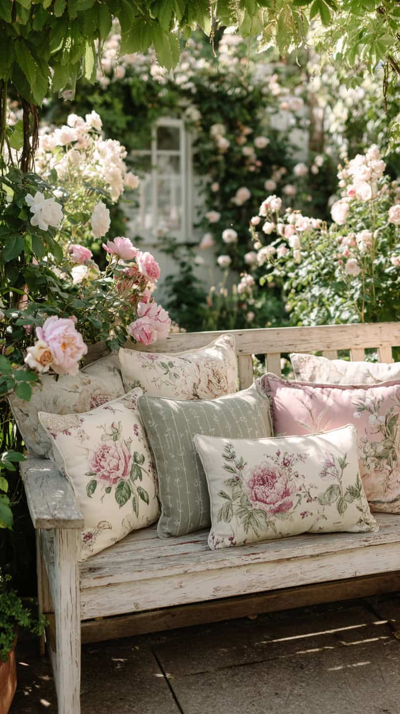 Cottage Garden Cushions - Image 1
