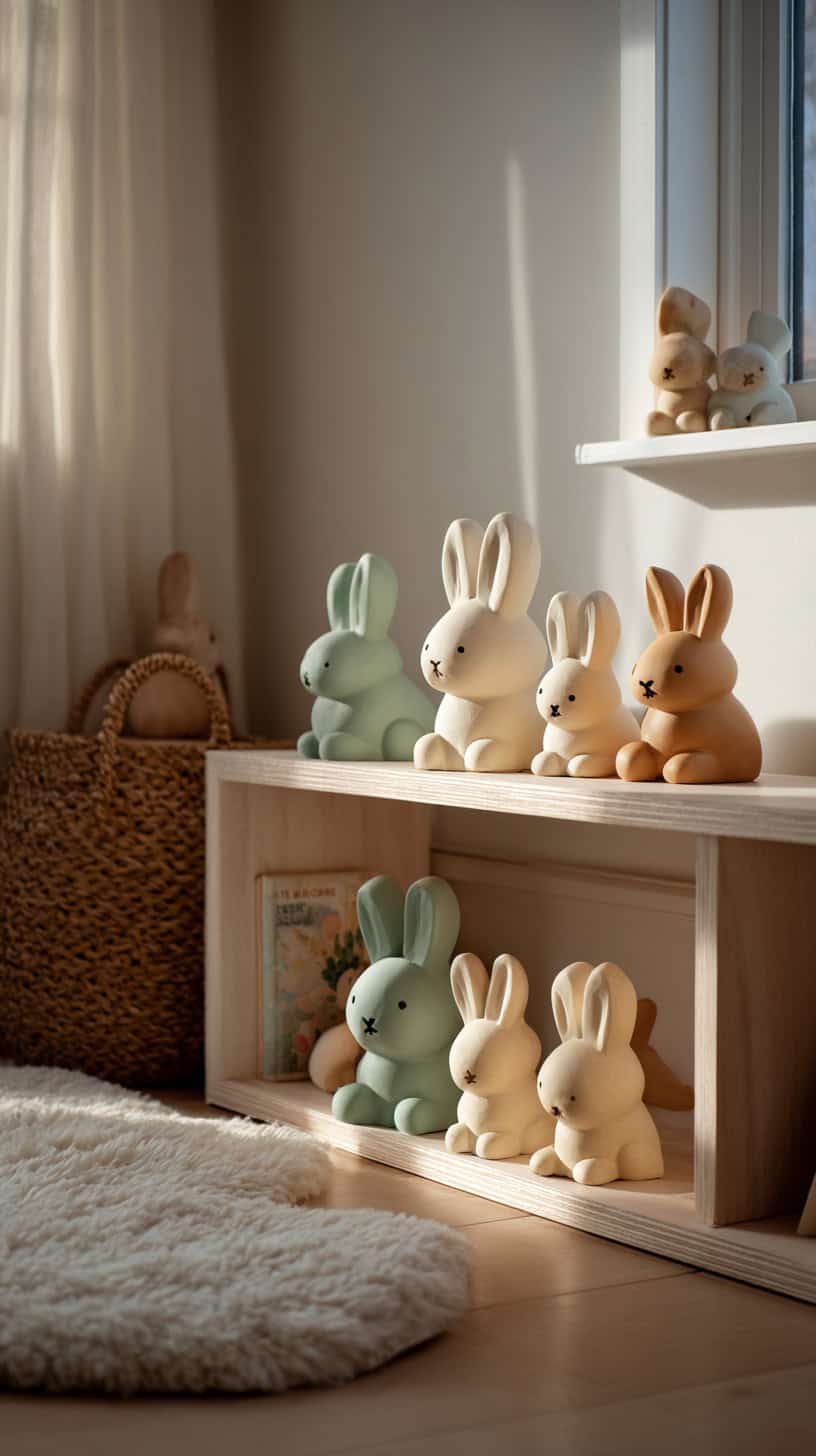 Display Rabbit Art in Kid-Friendly Spots - Image 2