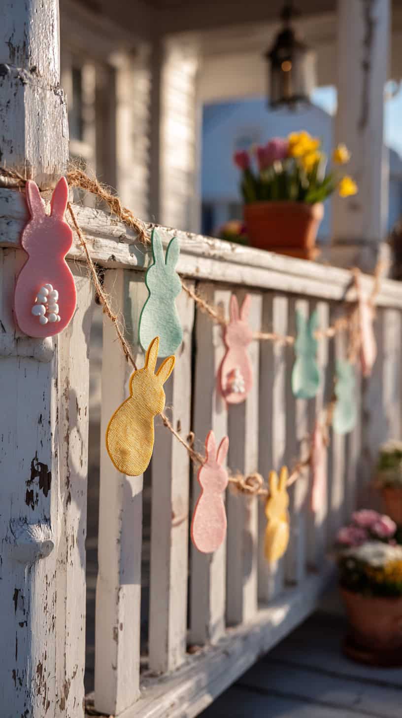 DIY Easter Bunny and Egg Garland - Image 1