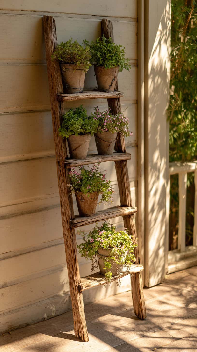Easy Outdoor DIY Plant Stands - Image 1