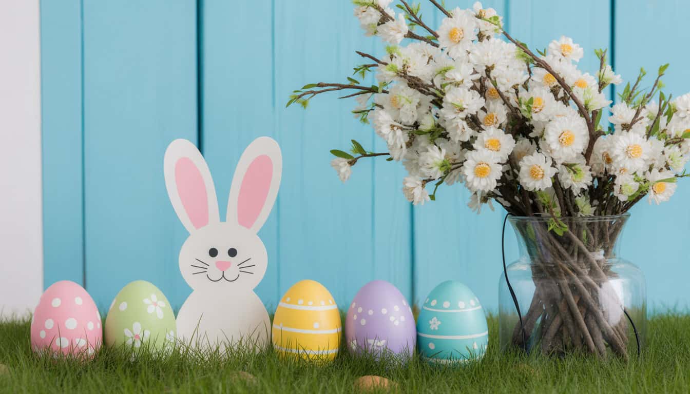 16 Easter Outside Decor Ideas for Front Yards and Porches