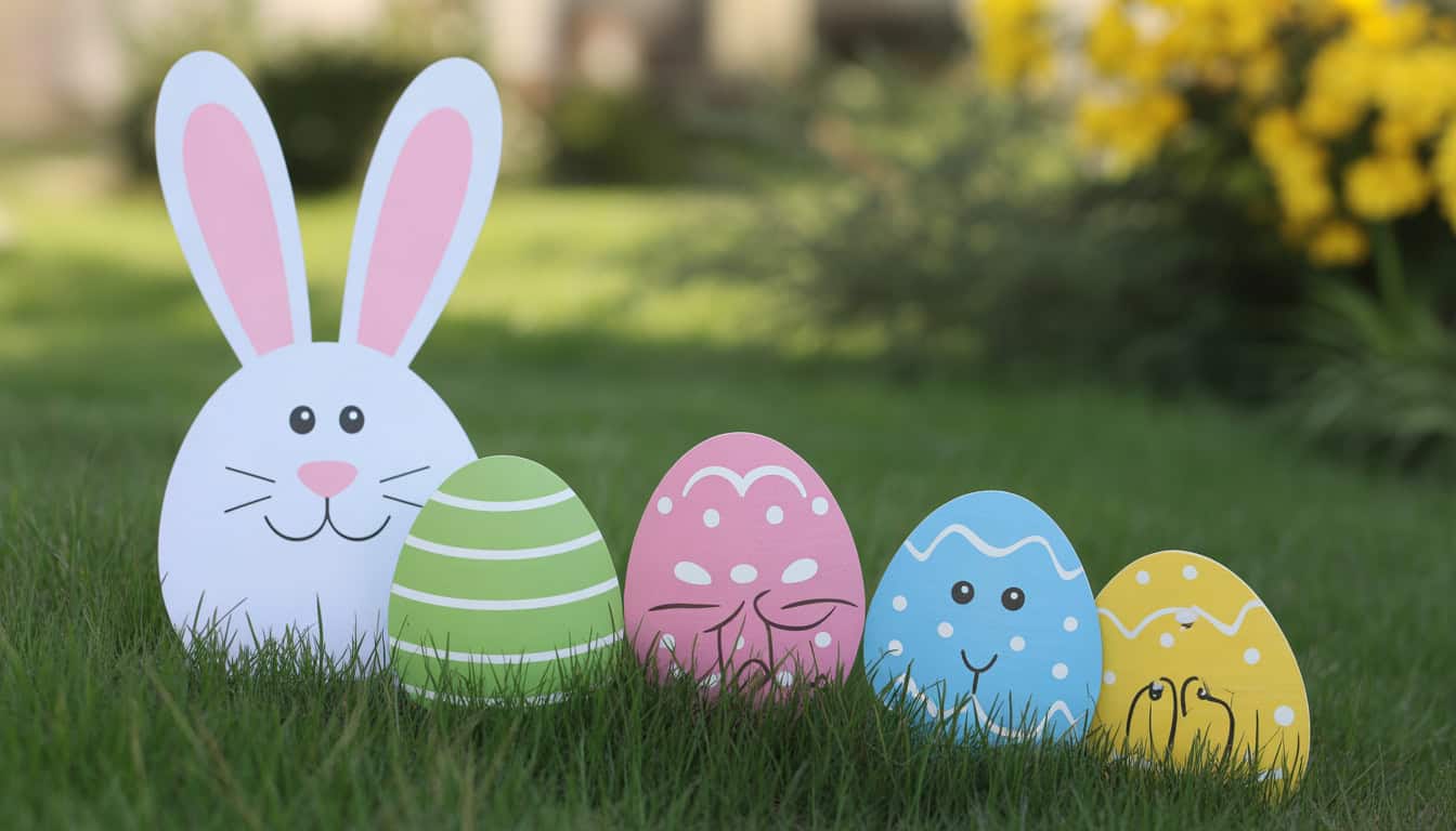 15 Easter Decorations Outdoor That Make Your Home Stand Out