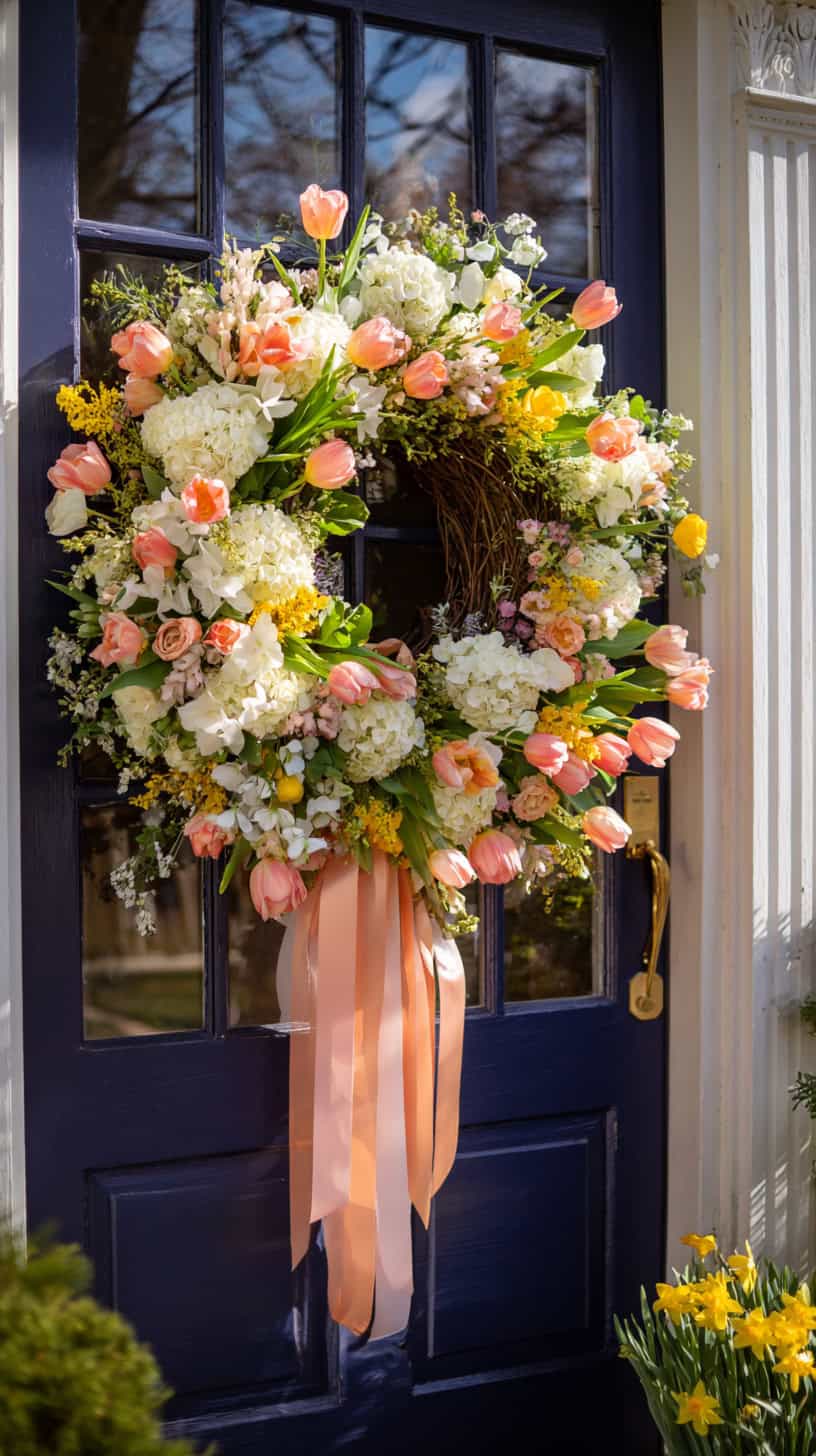 Floral Statement Wreath - Image 2