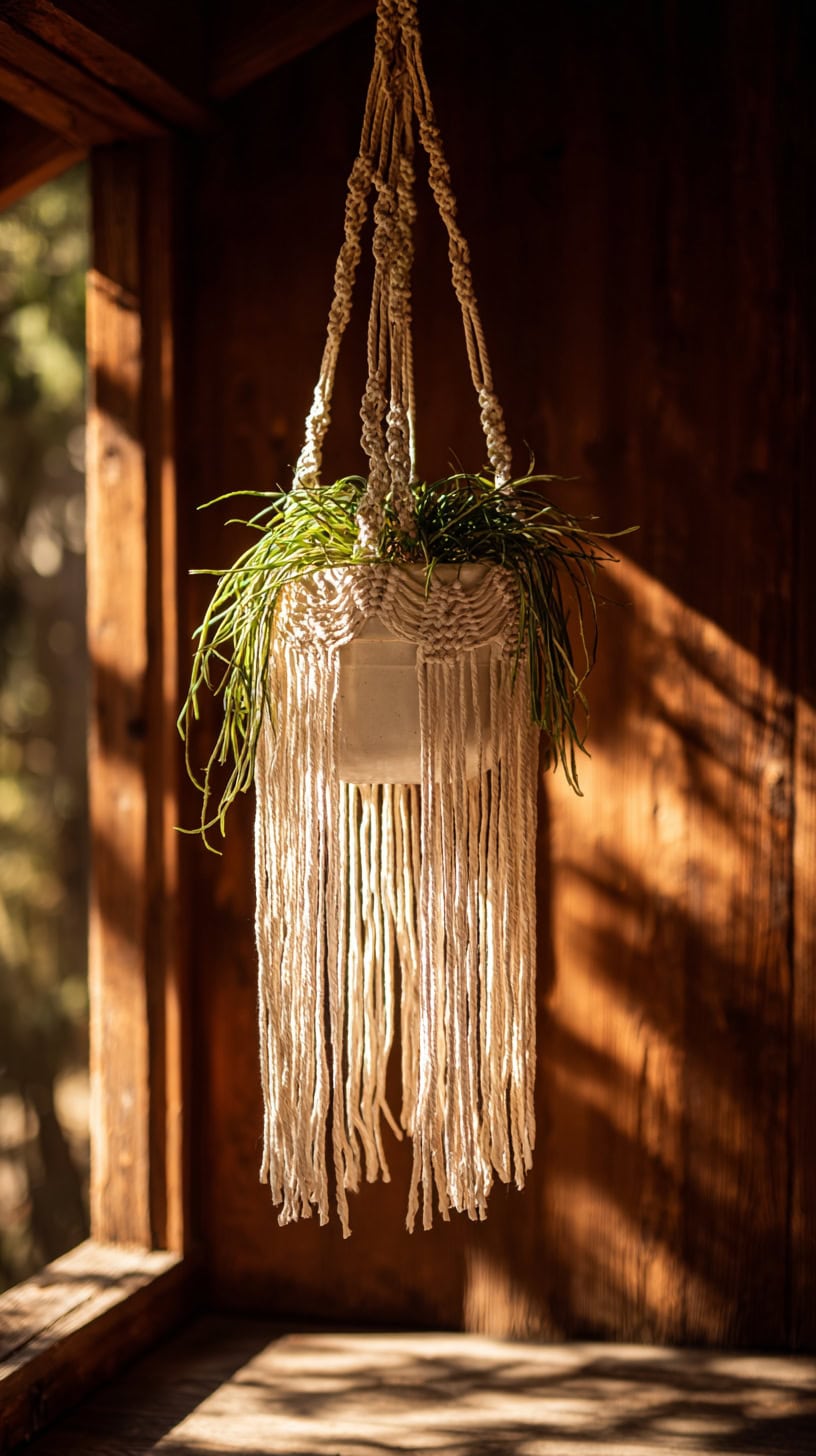 Fringe Plant Hanger - Image 1