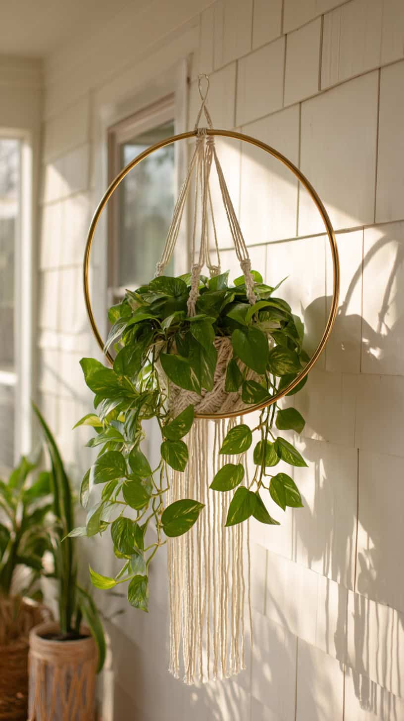 Hoop Hanging Holder - Image 1