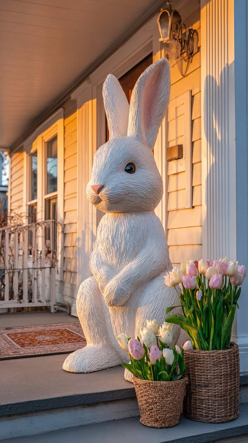 Large Freestanding Bunny - Image 1