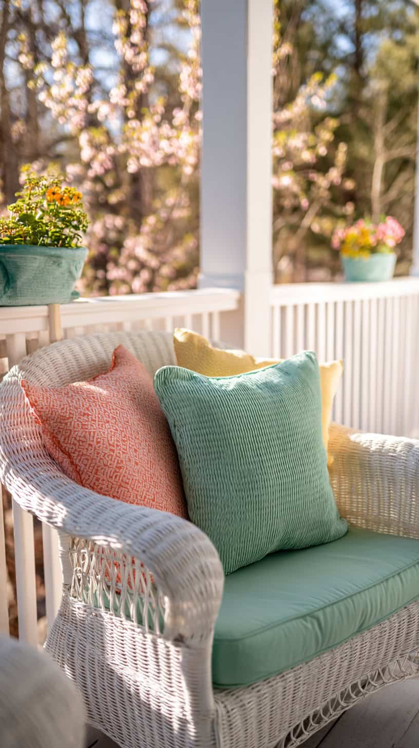 Mint Green Cushions - Image 1