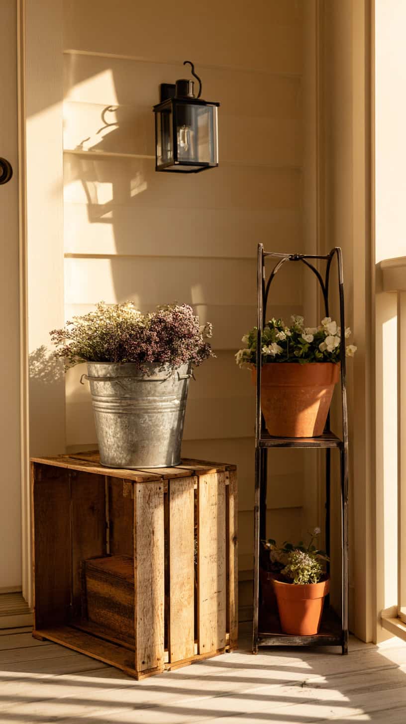 Mixed Metal and Wood Accessories - Image 1