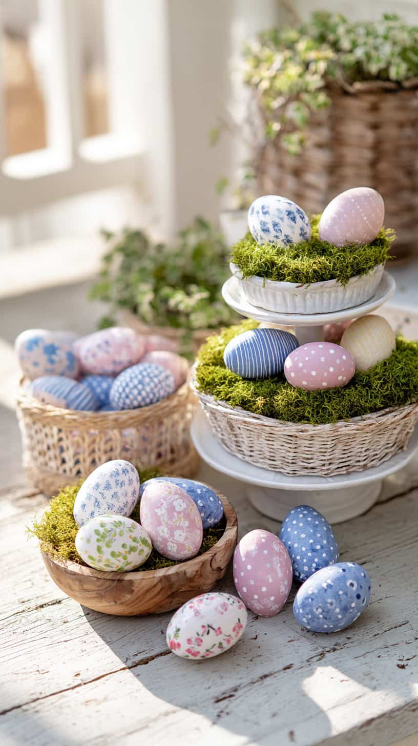 Painted Wooden Eggs - Image 2