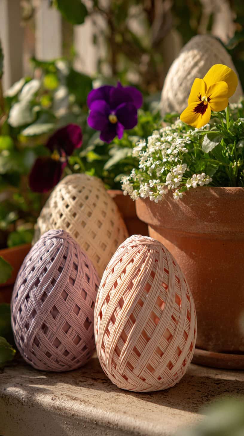 Paper Weave Egg Stems - Image 2
