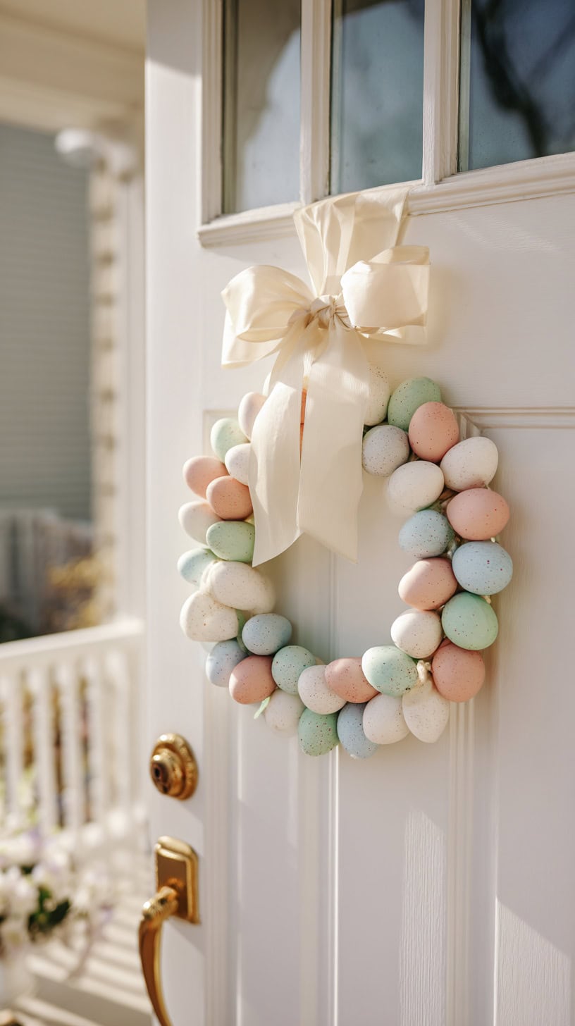 Pastel Egg Wreath - Image 2