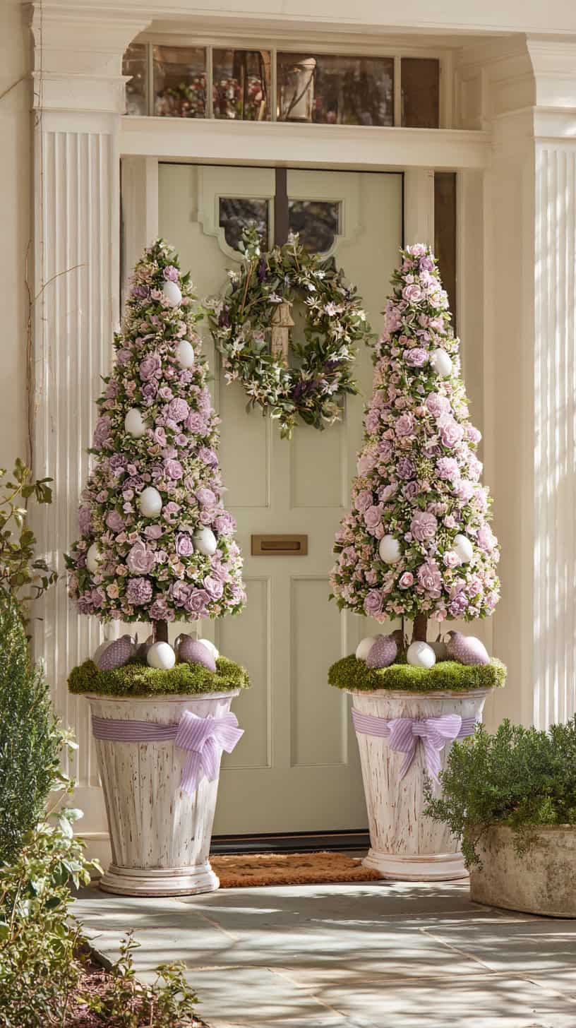 Pastel Topiary Trees - Image 2