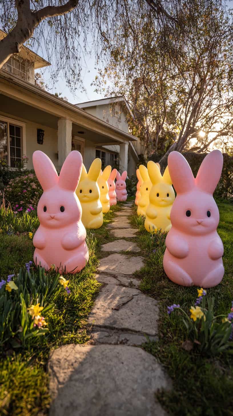 Rabbit Peeps Yard Stakes - Image 1