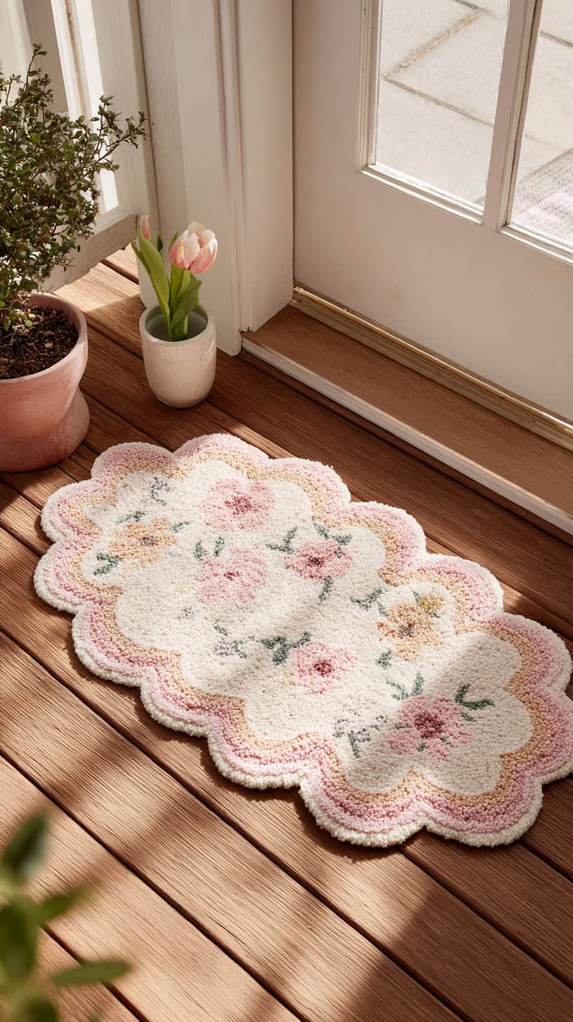 Scalloped Spring Rug - Image 1