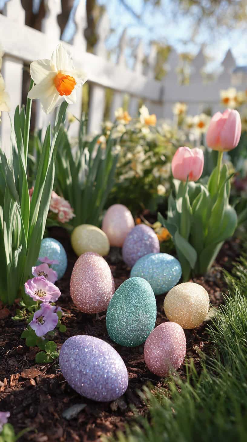 Sequin Easter Egg Picks - Image 2