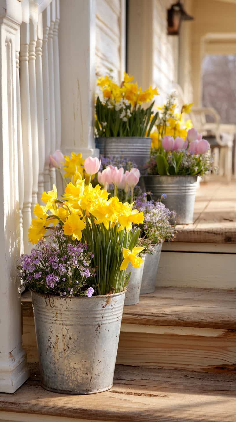 Silver Bucket Florals - Image 2