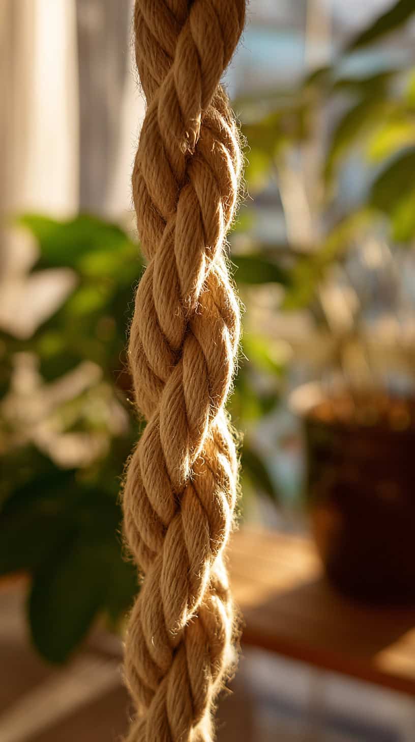 Spiral Macrame Hanger - Image 2
