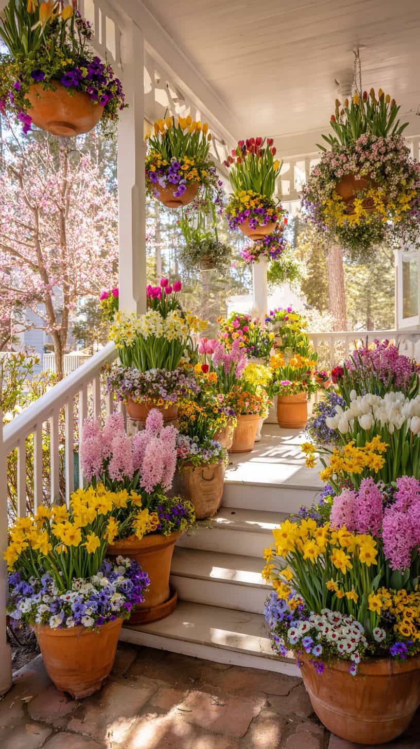 Spring Flower Planters and Baskets - Image 2