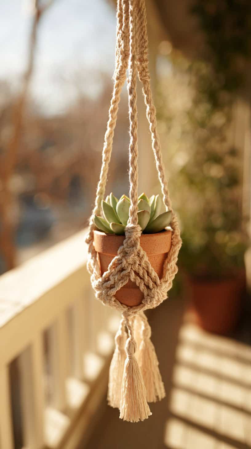 Tassel Succulent Hanger - Image 2