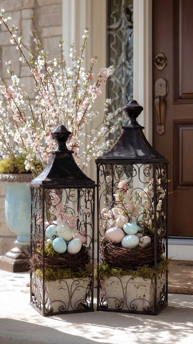 Urn Wire Lanterns - Image 2