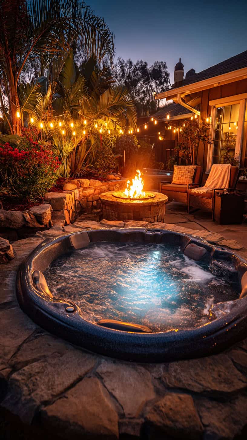 Why Every Mom Needs a Backyard With Jacuzzi And Fire Pit - Image 2