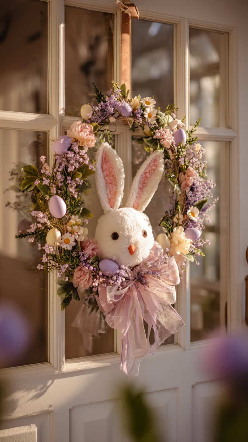 Why I Love This Dollar Tree Easter Bunny Wreath - Image 2