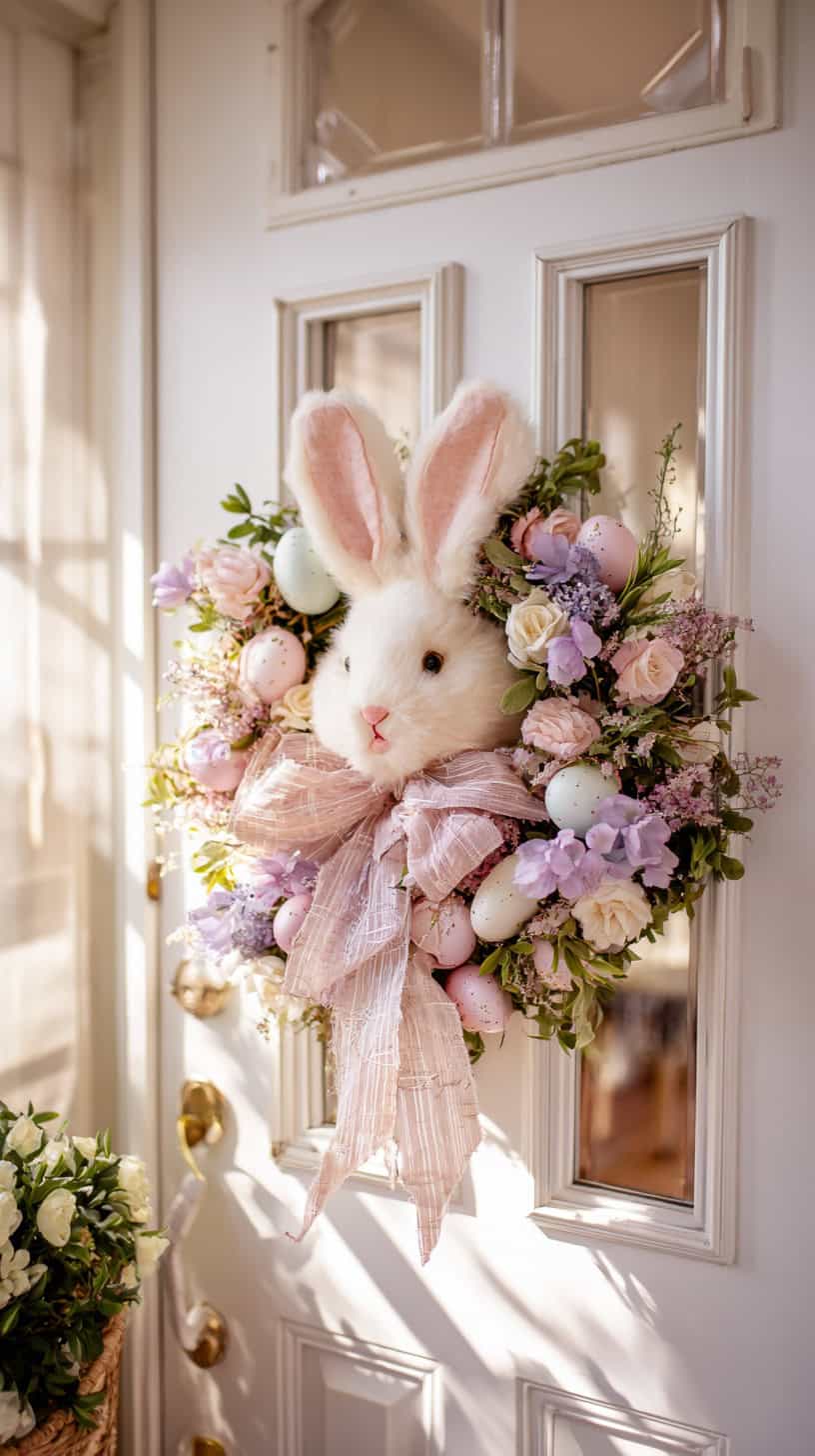 Why I Love This Dollar Tree Easter Bunny Wreath - Image 1