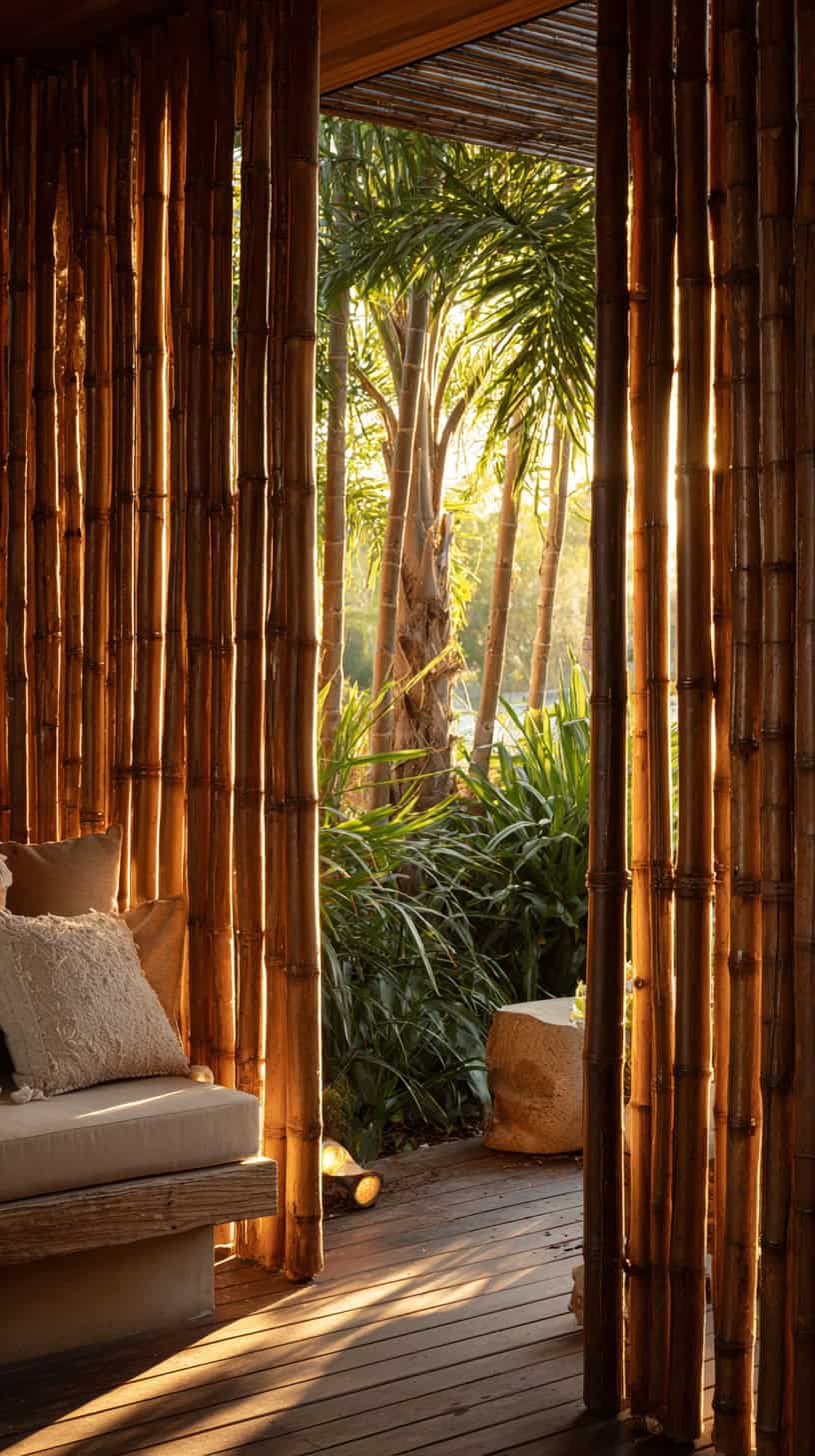 Bamboo Privacy Screen - Image 2
