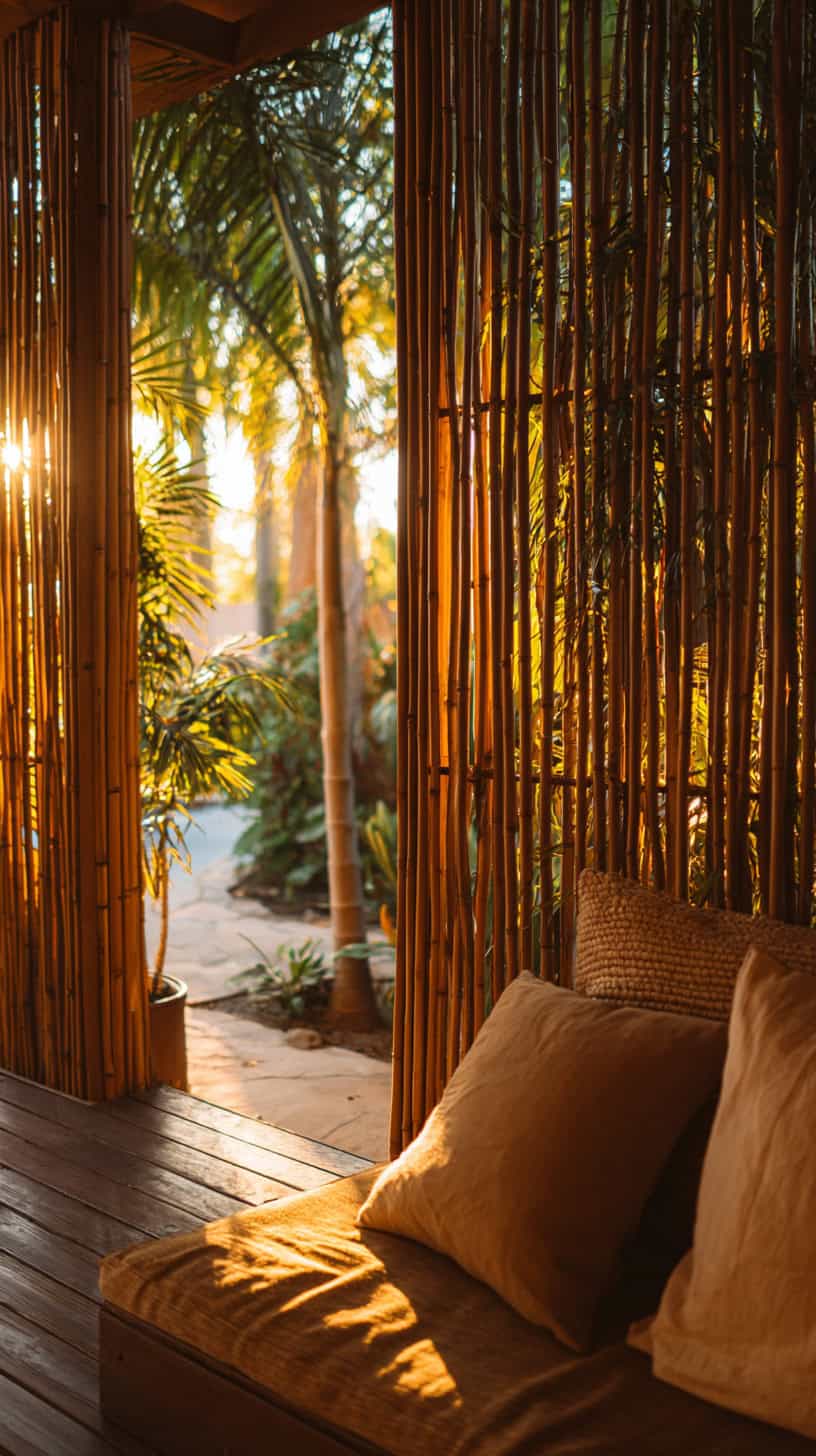 Bamboo Privacy Screen - Image 1