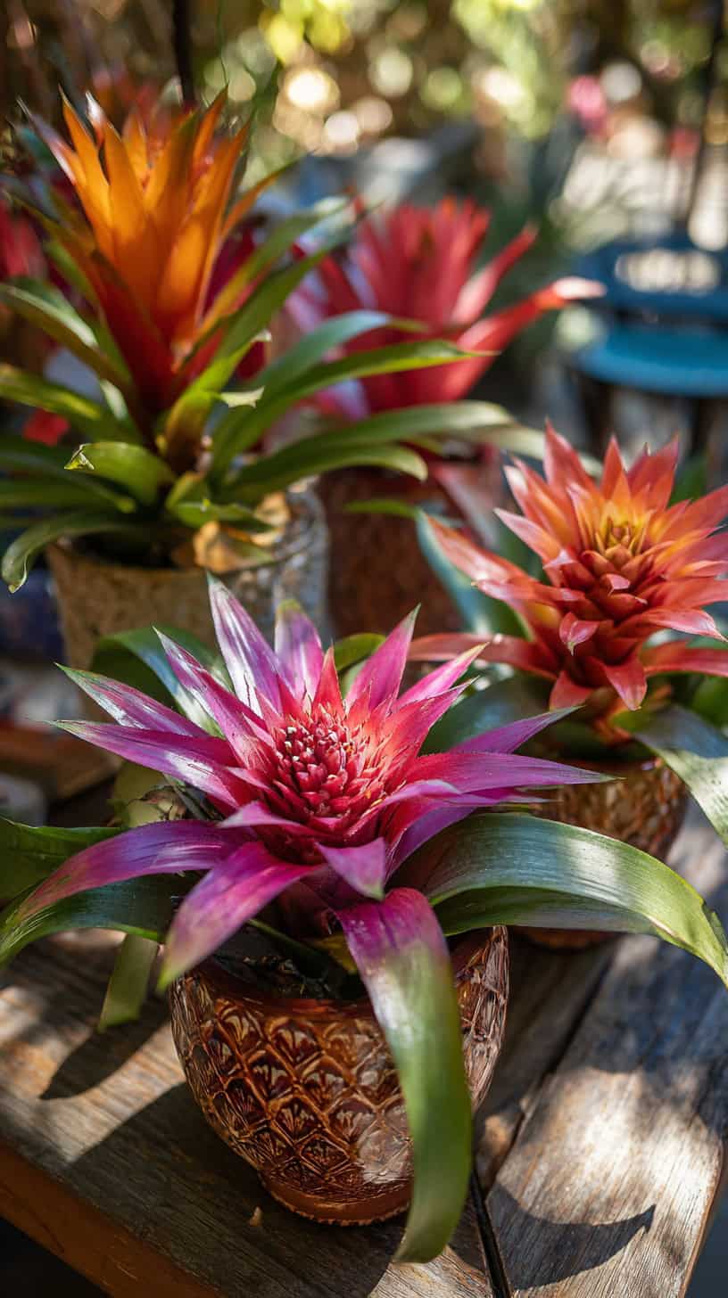 Bright Bromeliad Planters - Image 2